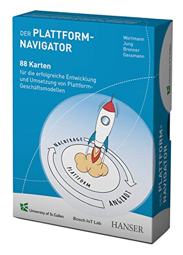 Der Plattform-Navigator: 88 Karten für die erfolgreiche Entwicklung und Umsetzung von Plattform-Geschäftsmodellen von Carl Hanser Verlag GmbH & Co. KG