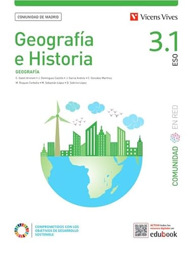 Geografía e Historia 3 (3.1-3.2+Separatas) Comunidad de Madrid (Comunidad en Red)