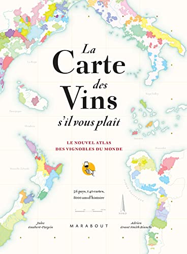 La carte des vins SVP - Nouvelle édition augmentée: Le nouvel atlas des vignobles du monde