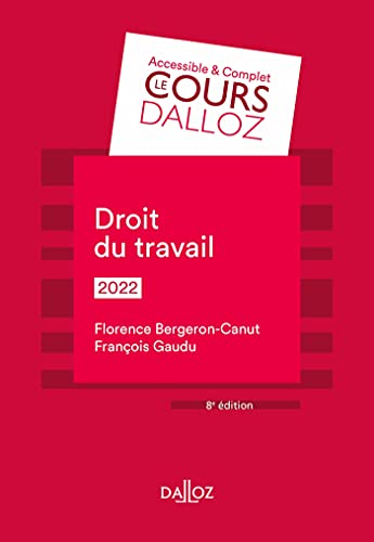 Droit du travail 2022 8ed von DALLOZ