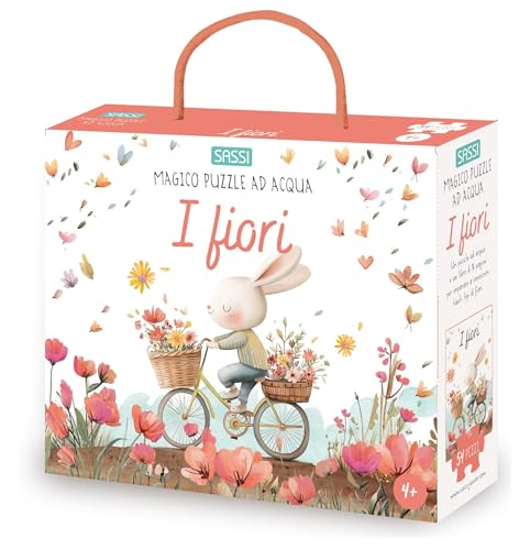 I fiori. Magico puzzle ad acqua. Ediz. illustrata. Con puzzle (Sassi junior) von Sassi
