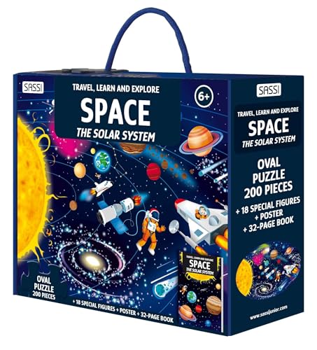 Travel, Learn and Explore. Space - The Solar System (Sassi junior) von Sassi
