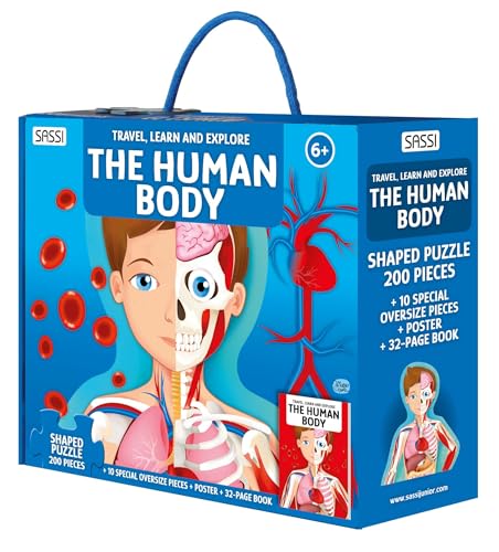 The human body. Travel, learn and explore. Nuova ediz. Con puzzle (Sassi junior)