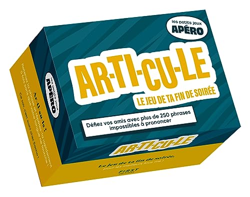 Petit apéro - Ar-ti-cu-le, 2e éd