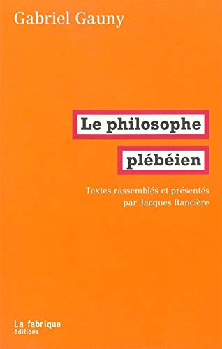 Le Philosophe plébéien