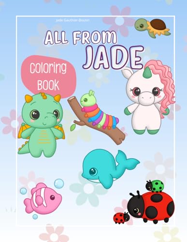 All From Jade Coloring Book