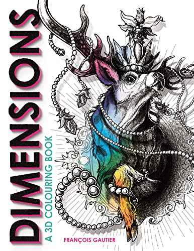 Dimensions: A 3D Colouring Book von LOM Art