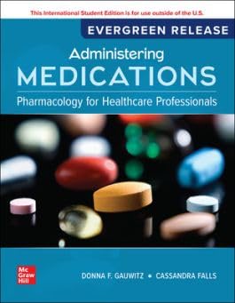 Administering Medications: 2025 Release ISE von McGraw-Hill Education