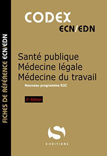Codex Santé publique et médecine légale et du travail: Programme R2C