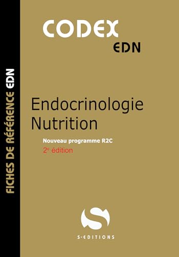 Codex endocrinologie - nutrition von S EDIT MILON