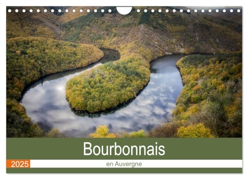 Bourbonnais en Auvergne (Wandkalender 2025 DIN A4 quer), CALVENDO Monatskalender