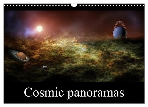 Cosmic panoramas (Wall Calendar 2025 DIN A3 landscape), CALVENDO 12 Month Wall Calendar: Imaginary universes