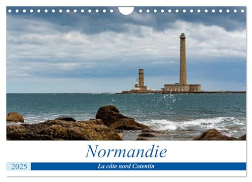 Normandie, la côte nord Cotentin (Calendrier mural 2025 DIN A4 vertical), CALVENDO calendrier mensuel: À travers la Basse-Normandie, le nord Cotentin.