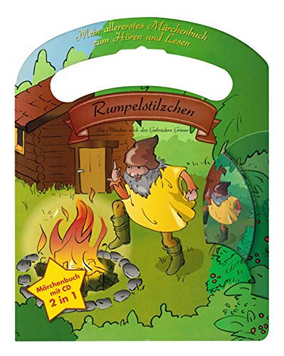 Mein allerliebstes Märchenbuch Rumpelstilzchen mit Tragegriff und Audio CD