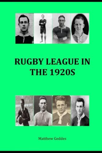 Rugby League In The 1920s Rugby League In The 1920s von Parallel Partners Books