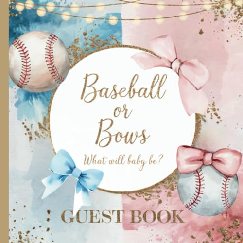 Baseball or Bows Guest Book von CreateSpace Independent Publishing Platform