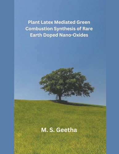 Plant Latex Mediated Green Combustion Synthesis of Rare Earth Doped Nano-Oxides von Mohd Abdul Hafi
