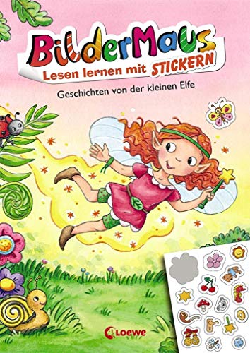 Bildermaus - Lesen lernen mit Stickern - Geschichten von der kleinen Elfe: Erstlesebuch für Leseanfänger ab 5 Jahre - Mit Leuchtstickern Bildermaus - Lesen lernen mit Stickern - Geschichten von der kleinen Elfe: Erstlesebuch für Leseanfänger ab 5 Jahre - Mit Leuchtstickern