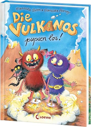 Die Vulkanos pupsen los! (Band 1): Lustiges Erstlesebuch für Kinder ab 7 Jahre