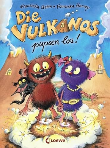 Die Vulkanos pupsen los! (Band 1): Lustiges Erstlesebuch für Kinder ab 7 Jahre von LOEWE