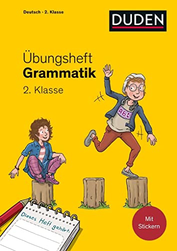 Übungsheft - Grammatik 2.Klasse: Mit Stickern und Lernerfolgskarten (Übungshefte Grundschule Deutsch) von Duden