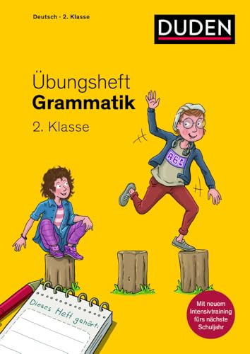 Übungsheft - Grammatik 2.Klasse: Mit Stickern und Lernerfolgskarten (Übungshefte Grundschule Deutsch) von Duden