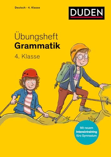 Übungsheft - Grammatik 4. Klasse: Mit Stickern und Lernerfolgskarten (Übungshefte Grundschule Deutsch) von Duden