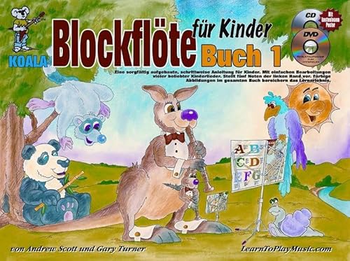 Blockflöte für Kinder (Buch/CD/DVD/Poster)