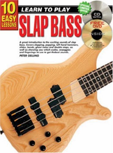 Slap Bass: 10 Easy Lessons: With Poster (Teach Yourself)