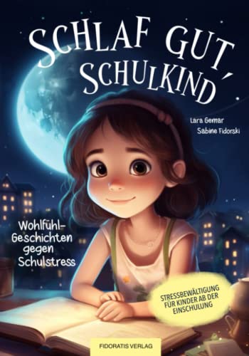 Schlaf gut, Schulkind - Wohlfühl-Geschichten gegen Schulstress - Stressbewältigung für Kinder ab der Einschulung von Fidoratis Verlag