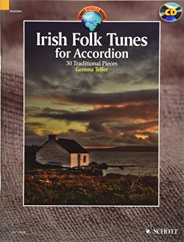 Irish Folk Tunes for Accordion: 30 Traditional Pieces