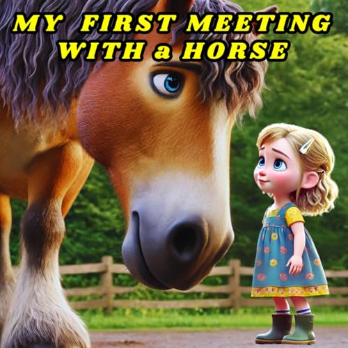 My First Meeting with a Horse.: First Steps into the World of Horses: A Story and Fun Facts for Little Animal Lovers von Independently published