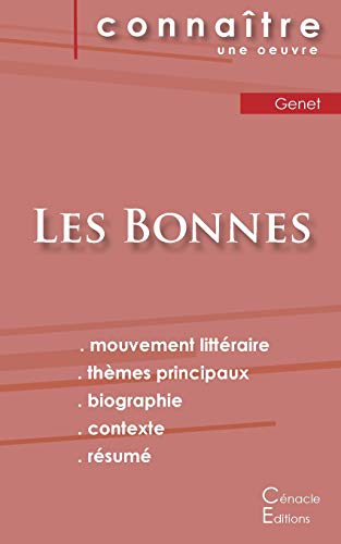 Fiche de lecture Les Bonnes de Jean Genet (analyse littéraire de référence et résumé complet) von Les Editions Du Cenacle