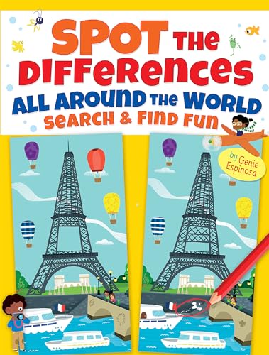 Spot the Differences All Around the World: Search & Find Fun (Dover Children's Activity Books) von Dover Publications