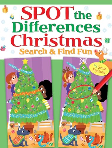 Spot the Differences Christmas: Search & Find Fun (Dover Christmas Activity Books for Kids) von Dover Publications