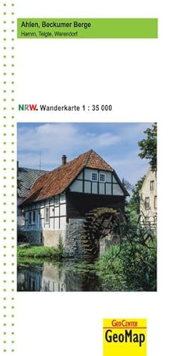 Ahlen, Beckumer Berge Wanderkarte 1:35 000: Hamm, Telgte, Warendorf von GeoCenter