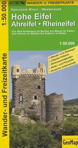 Hohe Eifel, Ahreifel, Rheineifel Wander- und Freizeitkarte: 1:50.000 (Geo Map) von Geomap