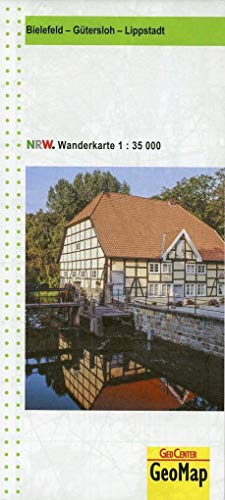 Bielefeld, Gütersloh, Lippstadt Wanderkarte NRW: 1:35.000 (Geo Map)