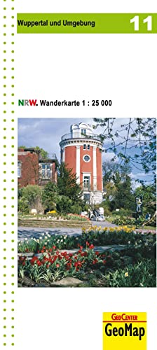 Wuppertal und Umgebung Blatt 11 Wanderkarte NRW: 1:25.000 (Geo Map) von Geomap