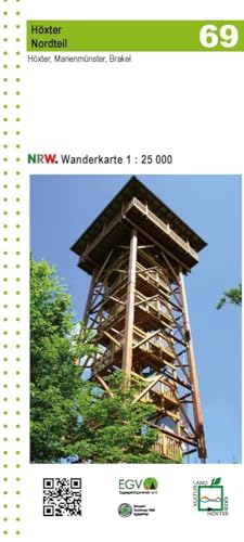 Höxter Nordteil Blatt 69 NRW Wanderkarte: 1:25.000 (Geo Map) von GeoCenter
