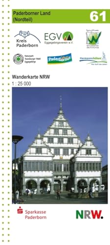 Paderborner Land (Nordteil) Blatt 61, topographische Wanderkarte NRW: 1:25.000 (Geo Map) von GeoCenter