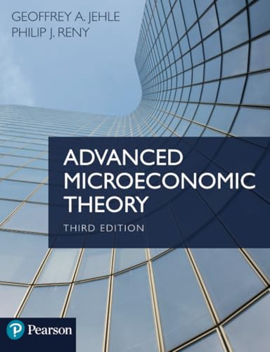 Advanced Microeconomic Theory (3rd Edition): International Edition von Pearson