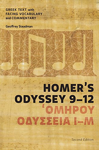 Homer's Odyssey 9-12: Greek Text with Facing Vocabulary and Commentary von Geoffrey Steadman