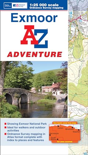 Exmoor A-Z Adventure Atlas von Geographers A-Z Map Co Ltd