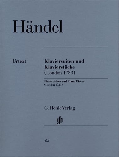Klaviersuiten und Klavierstücke (London 1733); Klavier 2 ms: Instrumentation: Piano solo (G. Henle Urtext-Ausgabe)