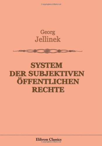 System der subjektiven öffentlichen Rechte von Adamant Media Corporation