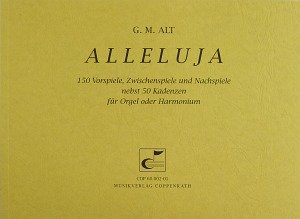 Alt: Alleluja. Partitur
