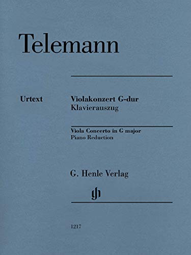 Violakonzert G-dur Klavierauszug: Instrumentation: Viola and Piano, Viola Concertos (G. Henle Urtext-Ausgabe) Violakonzert G-dur Klavierauszug: Instrumentation: Viola and Piano, Viola Concertos (G. Henle Urtext-Ausgabe)