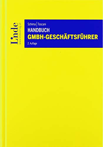 Handbuch GmbH-Geschäftsführer von Linde, Wien