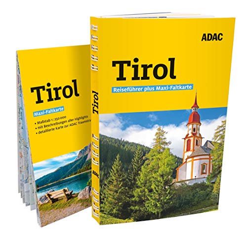 ADAC Reiseführer plus Tirol: Mit Maxi-Faltkarte und praktischer Spiralbindung